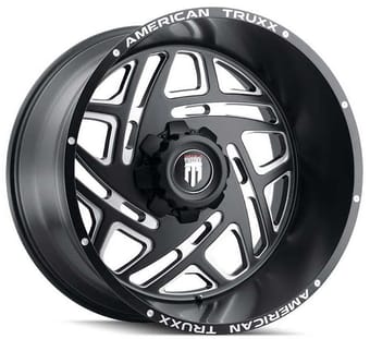 American Truxx AT1904 Cosmos Matte Black Milled