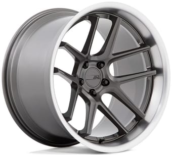 American Racing AR942 Matte Gunmetal w/ Machined Lip