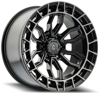 Arena A102 Recon Gloss Black w/ Machined Dark Tint Lip