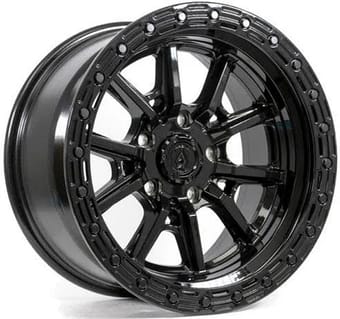 17x9 arena a106 trek gloss black (5-lug) 5x5/127 1mm - image