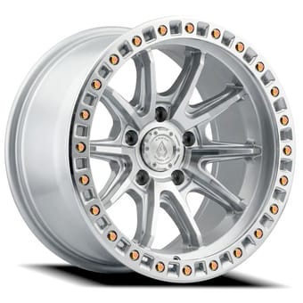 17x9 arena a103 mission gloss silver machined (5-lug) 5x5/127 0mm - image