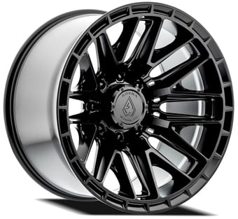 20x10 arena a114 battle gloss black (8-lug) 8x180 -18mm - image