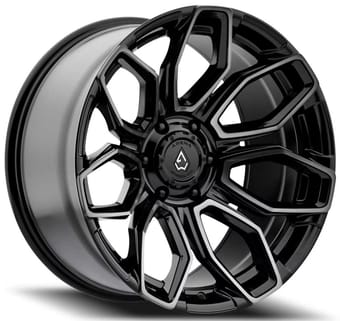 Arena A116 Corba Gloss Black w/ Brushed Dart Tint