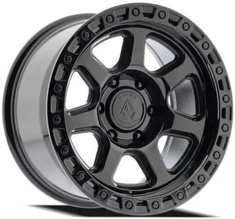 17x9 arena a123 throttle gloss black 5x127/5 0mm - image