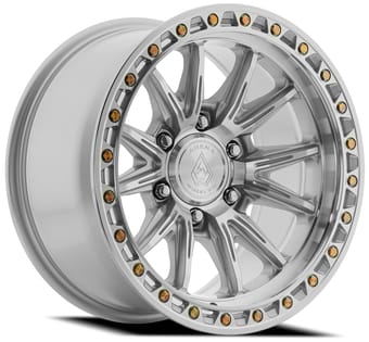 17x9 arena a132 blitz gloss silver machined 6x139.7/5.5 0mm - image