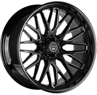 Artem Off-Road A206 Novus Gloss Black Milled
