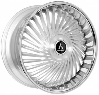 Artis Juicy XL Silver Machined w/ Stainless Steel Chrome Lip