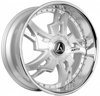 Artis Laredo XL Silver Machined w/ Stainless Steel Chrome Lip