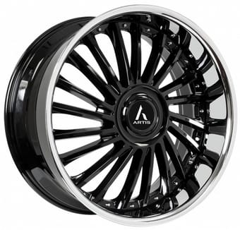 Artis Renegade XL Gloss Black w/ Stainless Steel Chrome Lip