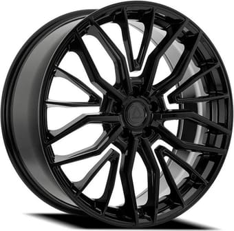 22x10.5 artssen ar103 phantom gloss black 5x120 38mm - image