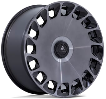 Asanti ABL-45 Gloss Black Machined w/ Double Dark Tint
