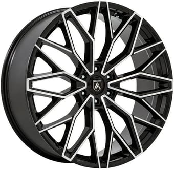 Asanti AB050 Gloss Black Machined