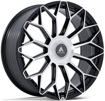 Asanti AB051 Gloss Black Machined