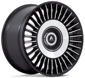 Asanti ABL-40 Satin Black Machined Face /x114.3