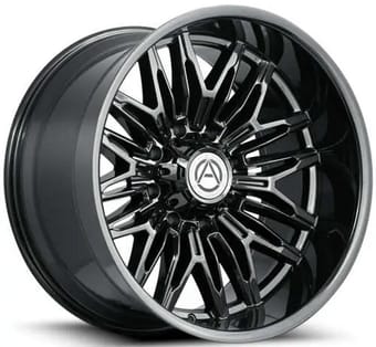 26x14 artem off-road a210 stryker gloss black (8-lug) 8x180 -76mm - image
