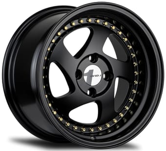 Avid.1 AV-19 Gloss Black w/ Gold Rivets