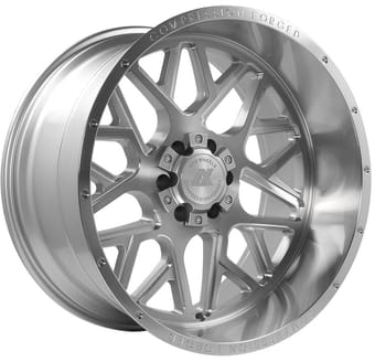 AXE Offroad AX5.1 Silver Brushed Milled w/ Mirror Lip