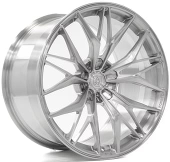 20x10 axe ff5 forged silver brushed (custom) - image