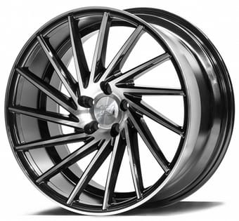 AXE 1AV ZX1 Gloss Black Machined Face