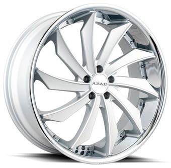 AZAD AZ911 Silver w/ Chrome SS Lip