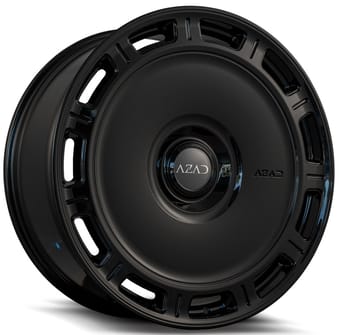 22x9 azad azv05 gloss black 5x108/4.25 | 5x112 35mm - image