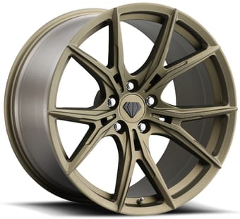 20x9 blaque diamond bd-f7 matte bronze (custom) - image