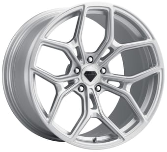 20x9 blaque diamond bd-f8 silver brushed (custom) - image