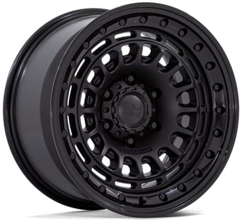 Black Rhino BR014 Sahara Matte Black w/ Gloss Black Lip