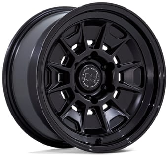 Black Rhino BR021 Mondo Matte Black w/ Gloss Black Lip
