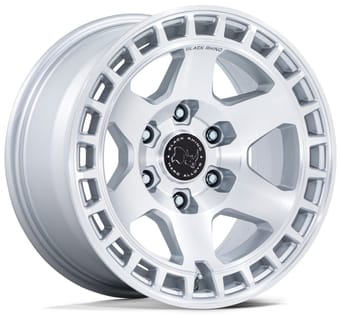 Black Rhino BR022 Bahari Gloss Silver Machined