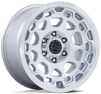 Black Rhino BR026 Congo Gloss Silver Machined