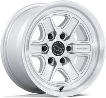 Black Rhino BR032 Echo Gloss Silver Machined