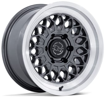 Black Rhino BR034 Graz Gloss Gunmetal w/ Machined Lip