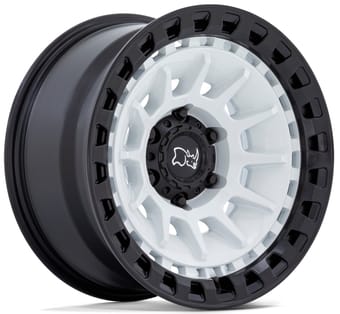 Black Rhino Barrage Gloss White on Matte Black