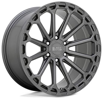 (clearance - no returns) 20x9.5 black rhino kaizen matte gunmetal (rotary forged) 6x5.5/139.7 -18mm - image