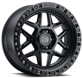 Black Rhino Kelso Matte Black w/ Black Bolts