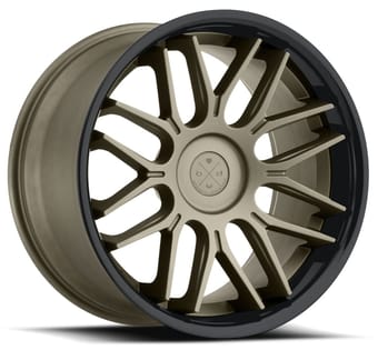 Blaque Diamond BD-27 Matte Bronze w/ Gloss Black Lip