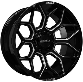 Built Off-Road BTO-4 Gloss Black Milled