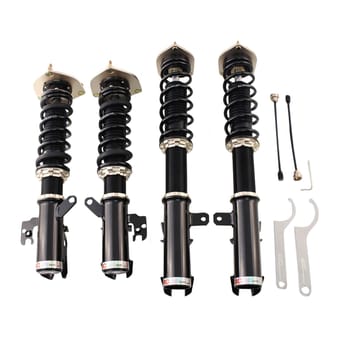 bc racing br series coilover 2007-2011 toyota camry / 2007-2012 es350 (with rear top mounts) c-17-br - image