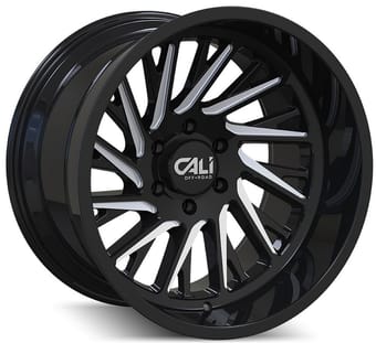 Cali Off-Road Pure 9114BM Gloss Black Milled