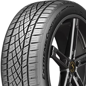 (overstock) 245/35zr20 continental extremecontact dws06 plus (media display set) - image