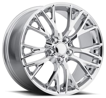 Factory Reproductions Replica Corvette C7 Z06 Replica Wheel Chrome