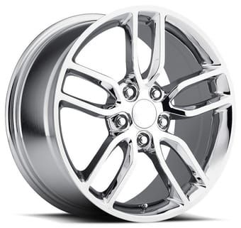 Factory Reproductions Replica Corvette C7 Z51 FR26 Replica Wheel Chrome