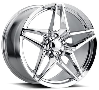 Factory Reproductions Replica Corvette C7 ZR1 Replica Wheel Chrome