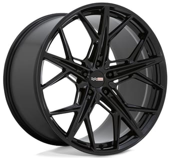 (clearance - no returns) 21x12 cray hammerhead gloss black 5x120 52mm - image