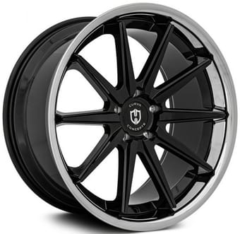 Curva Concepts C24 Gloss Black w/ Stainless Steel Chrome Lip