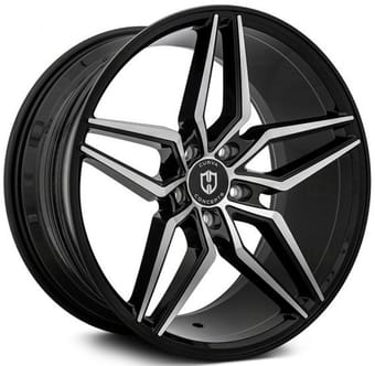 Curva Concepts C25 Gloss Black Machined