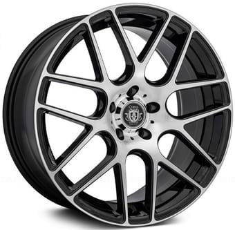 Curva Concepts C7 Gloss Black Machined