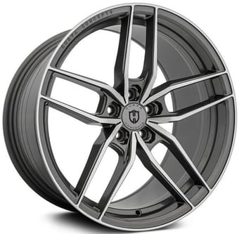 Curva Concepts CFF25 Gunmetal Machined