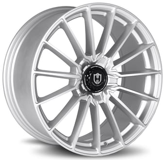 19x8.5 curva concepts cff75 silver machined (flow forged) 5x112 30mm - image